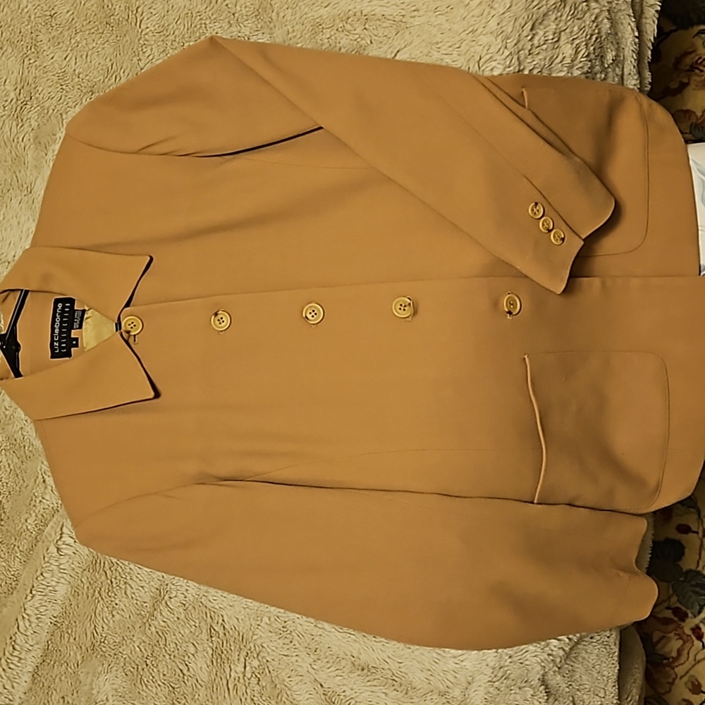 Liz Claiborne Collection camel blazer